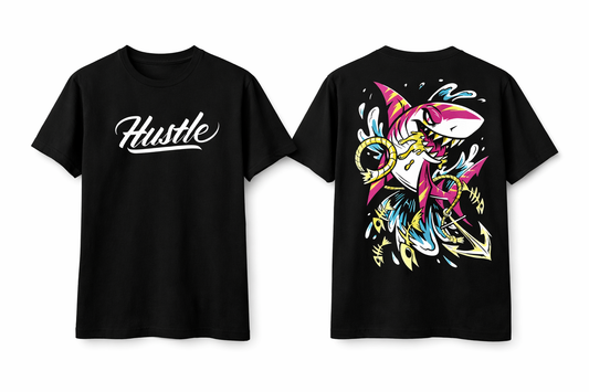 Hustle Graphic T-Shirt