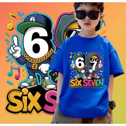 Six Seven Kids Streetwear T-Shirt